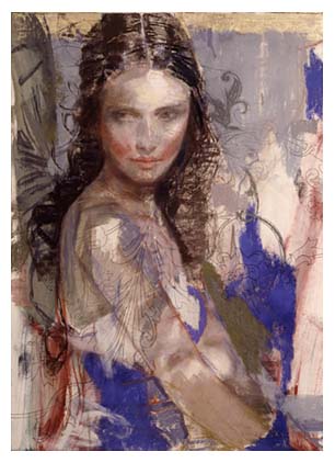 Blue Muse by Charles Dwyer